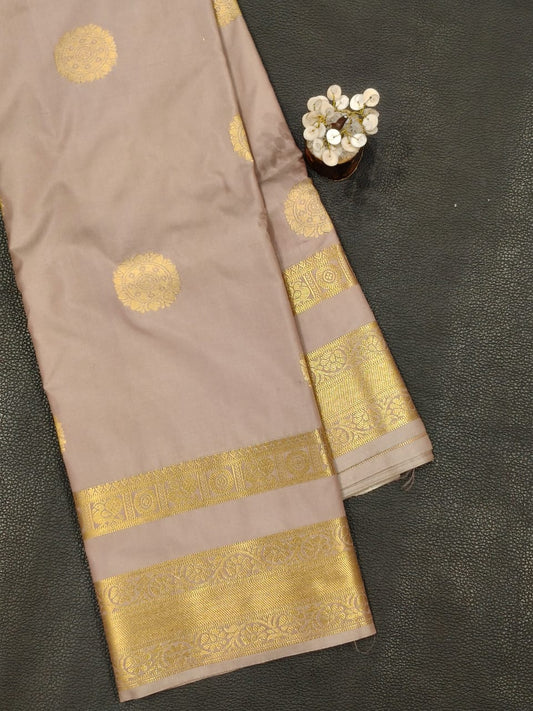 Blue Semi Silk Saree