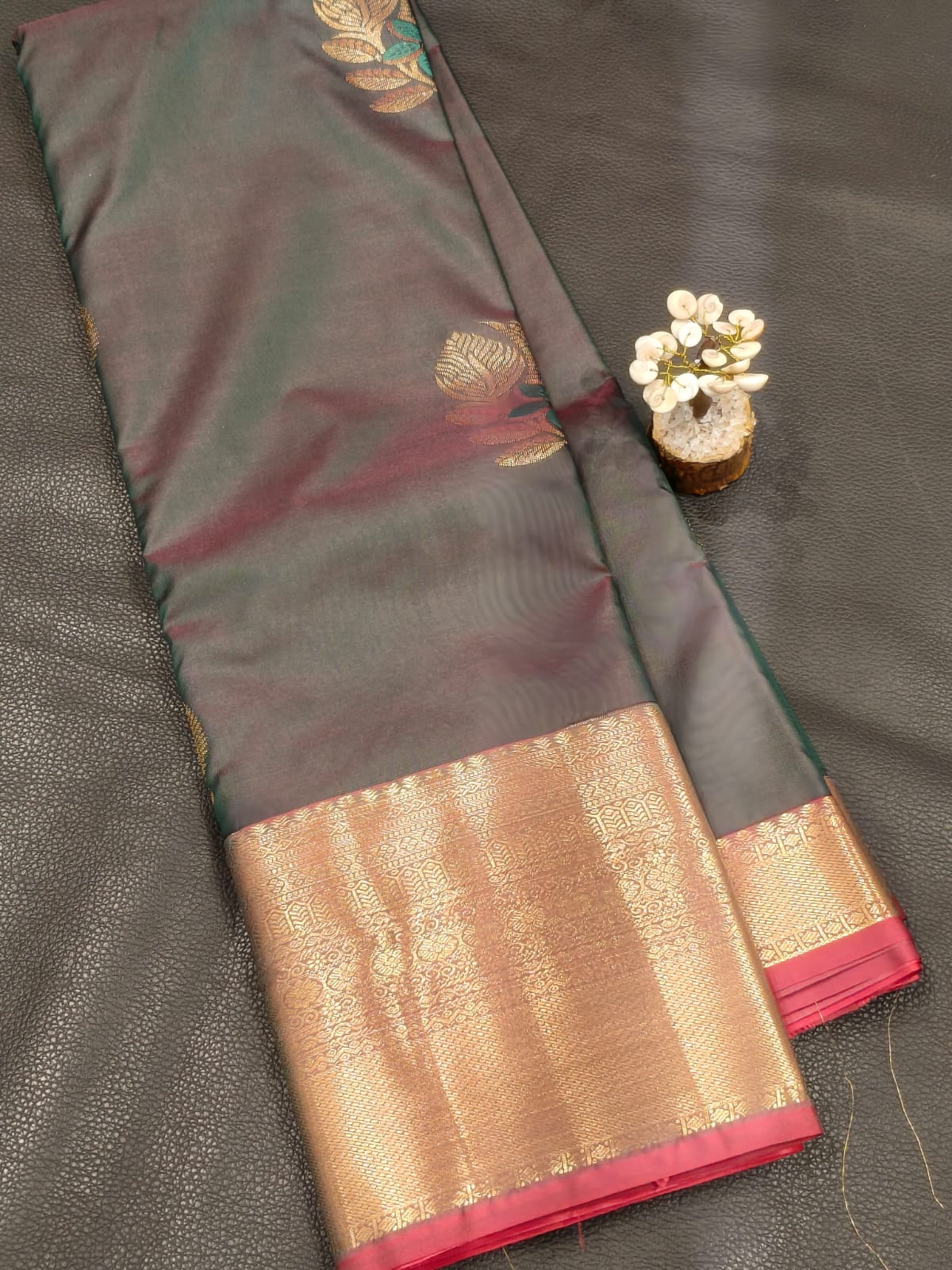 Yellow Semi Silk Saree USA