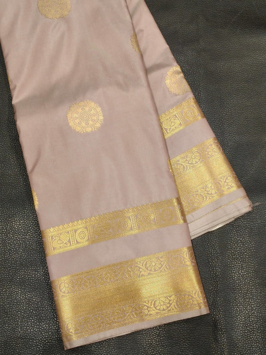 Gray Semi Silk Saree